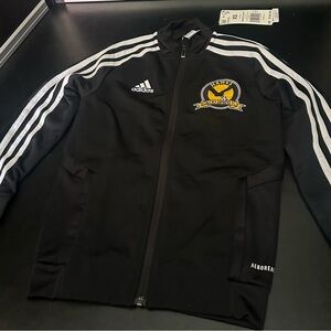 adidas Black and White Bomber Jacket